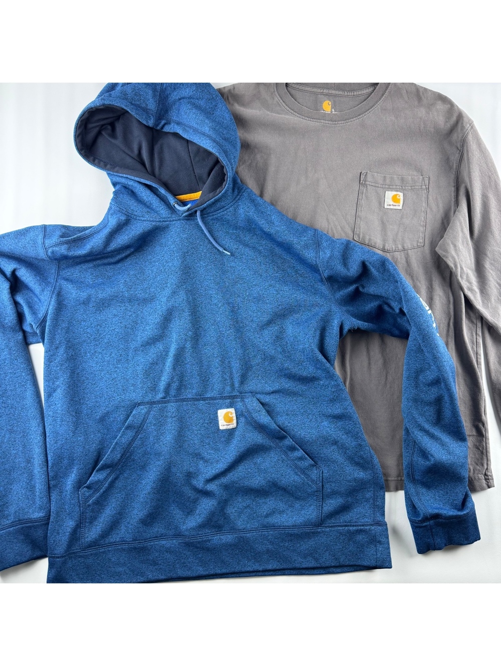 Carhartt Hoodie & Long Sleeve Size Large - Read Below
